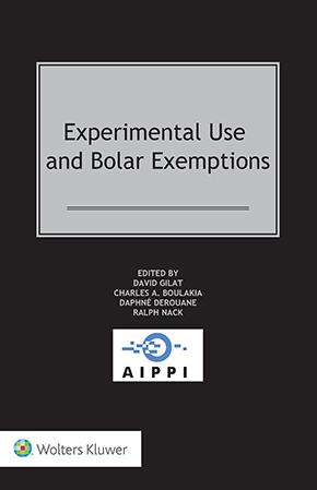 Experimental Use and Bolar Exemptions